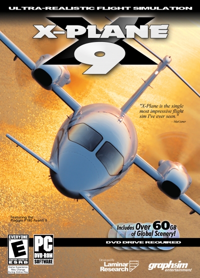 Obal hry X-Plane 9