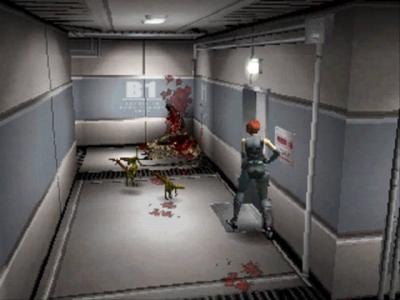 Screen ze hry Dino Crisis