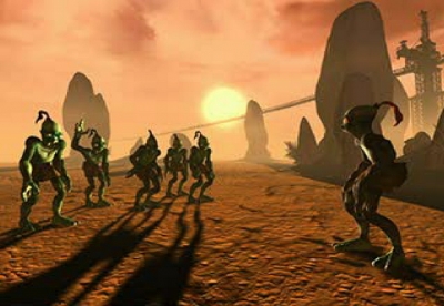 Screen ze hry Oddworld: Abes Exoddus