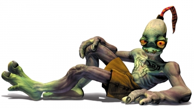 Artwork ke hře Oddworld: Abe´s Exoddus