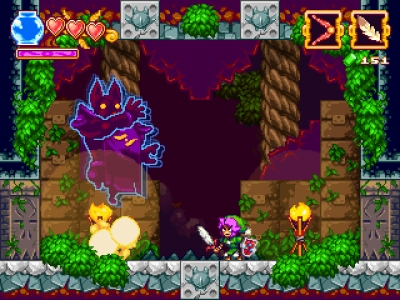 Screen ze hry The Legend of Princess