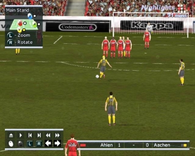 Screen ze hry LMA Manager 2003