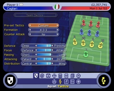 Screen ze hry LMA Manager 2003
