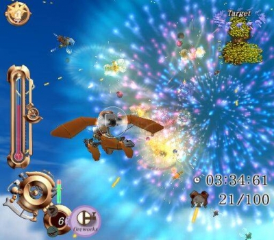 Screen ze hry SkyGunner
