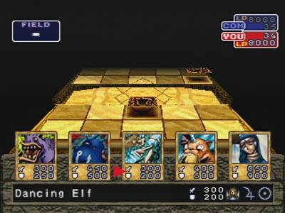Screen ze hry Yu-Gi-Oh! Forbidden Memories