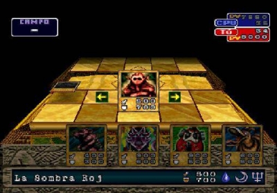 Screen ze hry Yu-Gi-Oh! Forbidden Memories