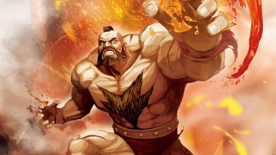 Artwork ke he Street Fighter X Tekken