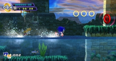 Screen ze hry Sonic the Hedgehog 4: Episode 2