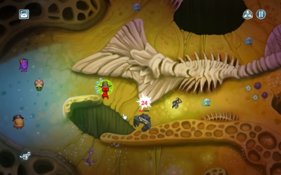 Screen ze hry Squids