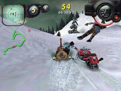 Screen ze hry Arctic Thunder
