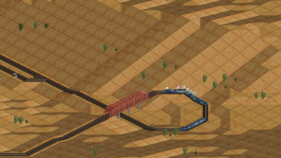 Screen ze hry OpenTTD