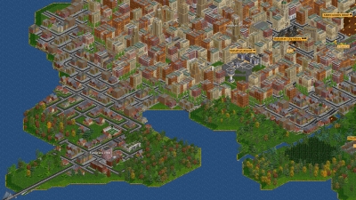 Screen ze hry OpenTTD