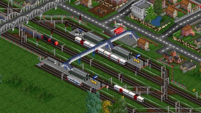 Screen ze hry OpenTTD