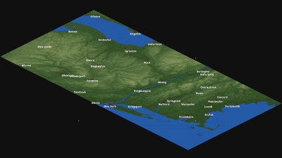 Screen ze hry OpenTTD