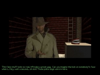 Screen ze hry Tex Murphy: The Pandora Directive