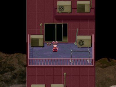 Screen ze hry Yume Nikki