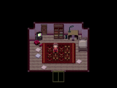 Screen ze hry Yume Nikki
