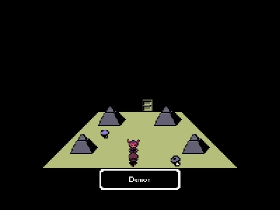 Screen ze hry Yume Nikki