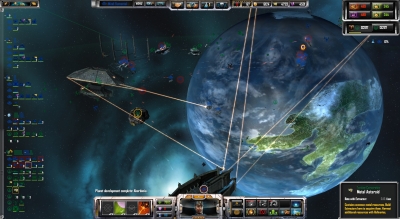 Screen ze hry Sins of a Solar Empire: Rebellion