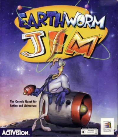 Obal hry Earthworm Jim
