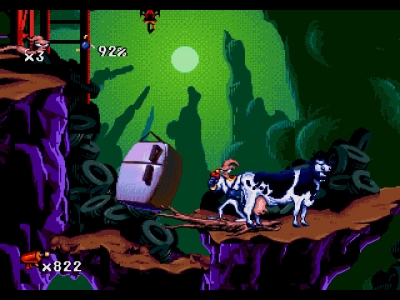 Screen ze hry Earthworm Jim 2