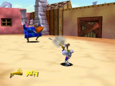 Screen ze hry Earthworm Jim 3D