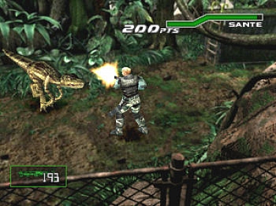 Screen ze hry Dino Crisis 2