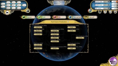 Screen ze hry Fate of the World