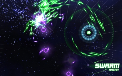 Screen ze hry Swarm Arena