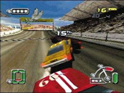 Screen ze hry Destruction Derby RAW