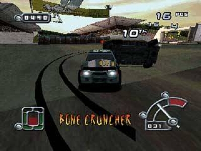Screen ze hry Destruction Derby RAW