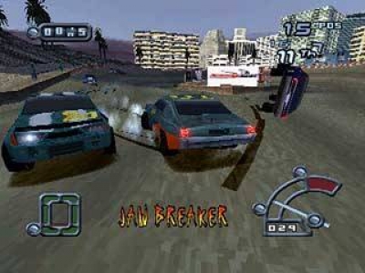 Screen ze hry Destruction Derby RAW