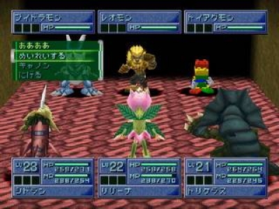 Screen ze hry Digimon World 2