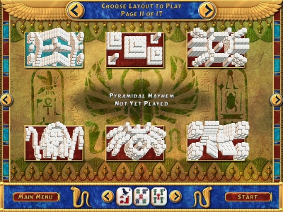 Screen ze hry Luxor Mahjong