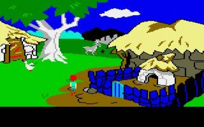 Screen ze hry The Black Cauldron