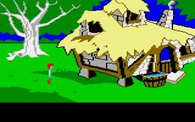 Screen ze hry The Black Cauldron