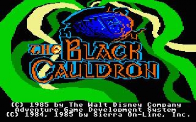 Screen ze hry The Black Cauldron