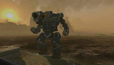 Screen ze hry MechWarrior Online