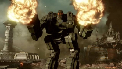 Screen ze hry MechWarrior Online
