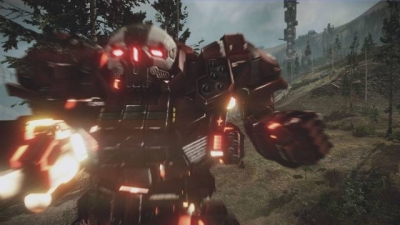 Screen ze hry MechWarrior Online