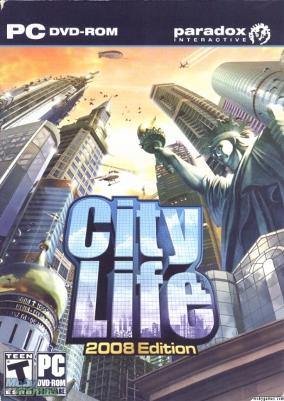 Obal hry City Life 2008