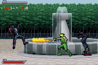 Screen ze hry Power Rangers: Ninja Storm