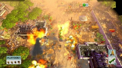 Screen ze hry Cannon Fodder 3