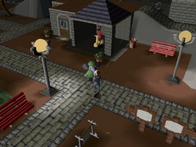 Screen ze hry Twinsen´s Odyssey