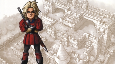Artwork ke he Dragon Warrior VII
