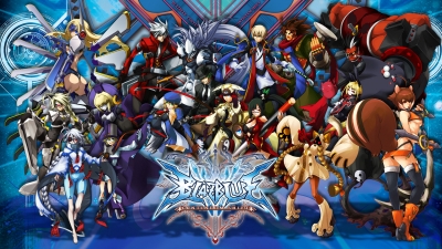 Screen ze hry BlazBlue: Continuum Shift