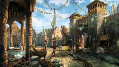 Screen ze hry The Dark Eye: Chains of Satinav