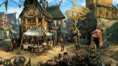 Screen ze hry The Dark Eye: Chains of Satinav