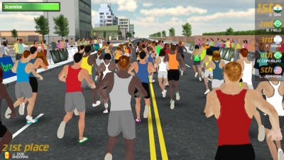 Screen ze hry International Running Stars