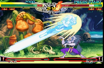 Screen ze hry Darkstalkers 3